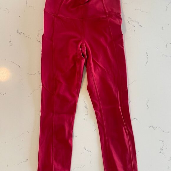Lululemon Fast and Free High-Rise Legging 28” - Size 4 - Red ‼️FREE SHIPPING‼️ - Picture 3 of 6